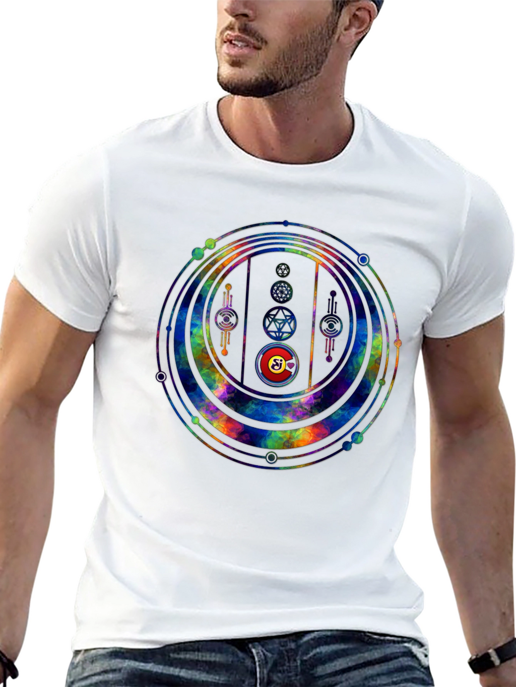 Mystic Circle Graphic T-Shirt