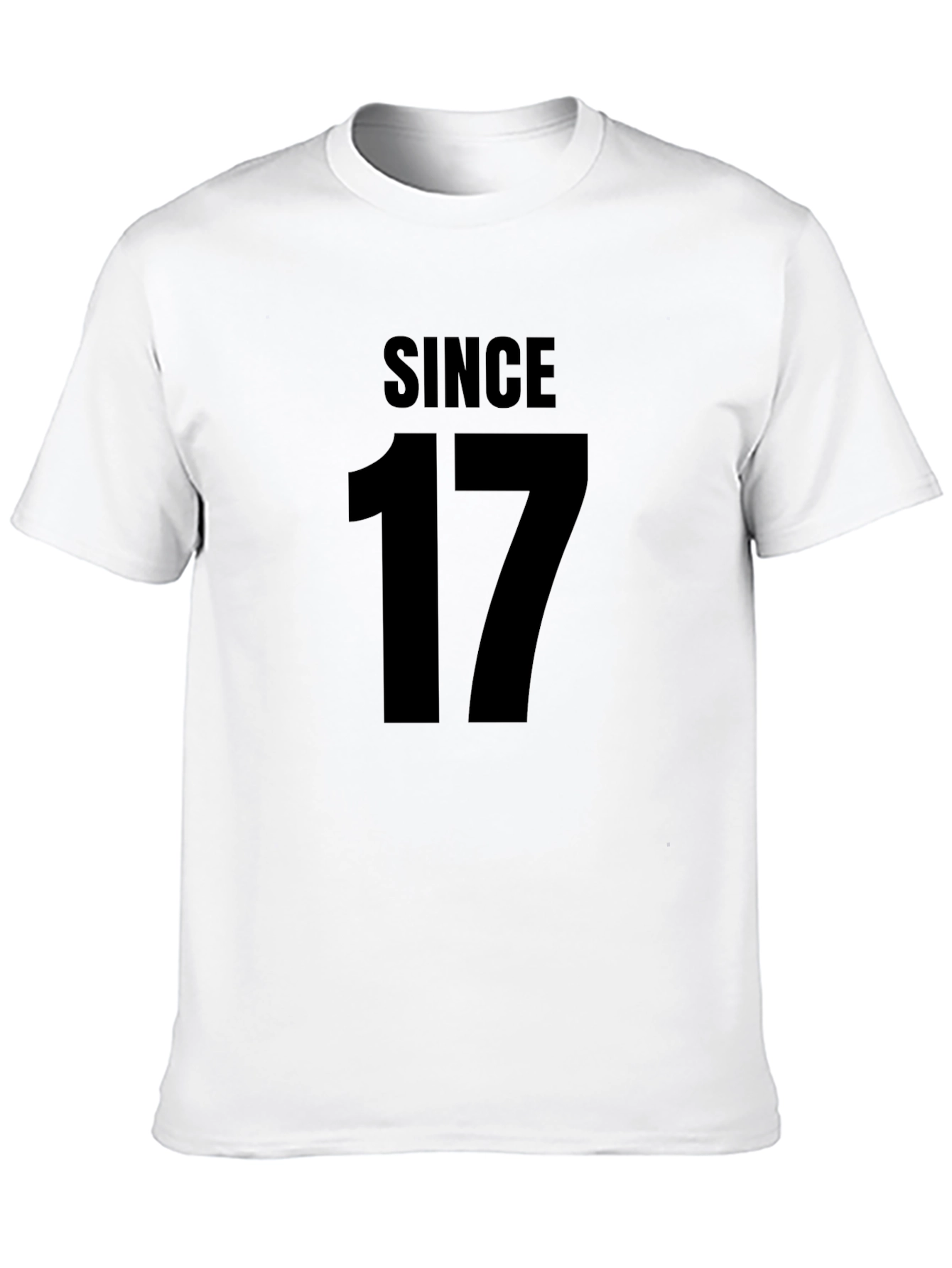 Since 17 T-Shirt - Minimalist Graphic Tee
