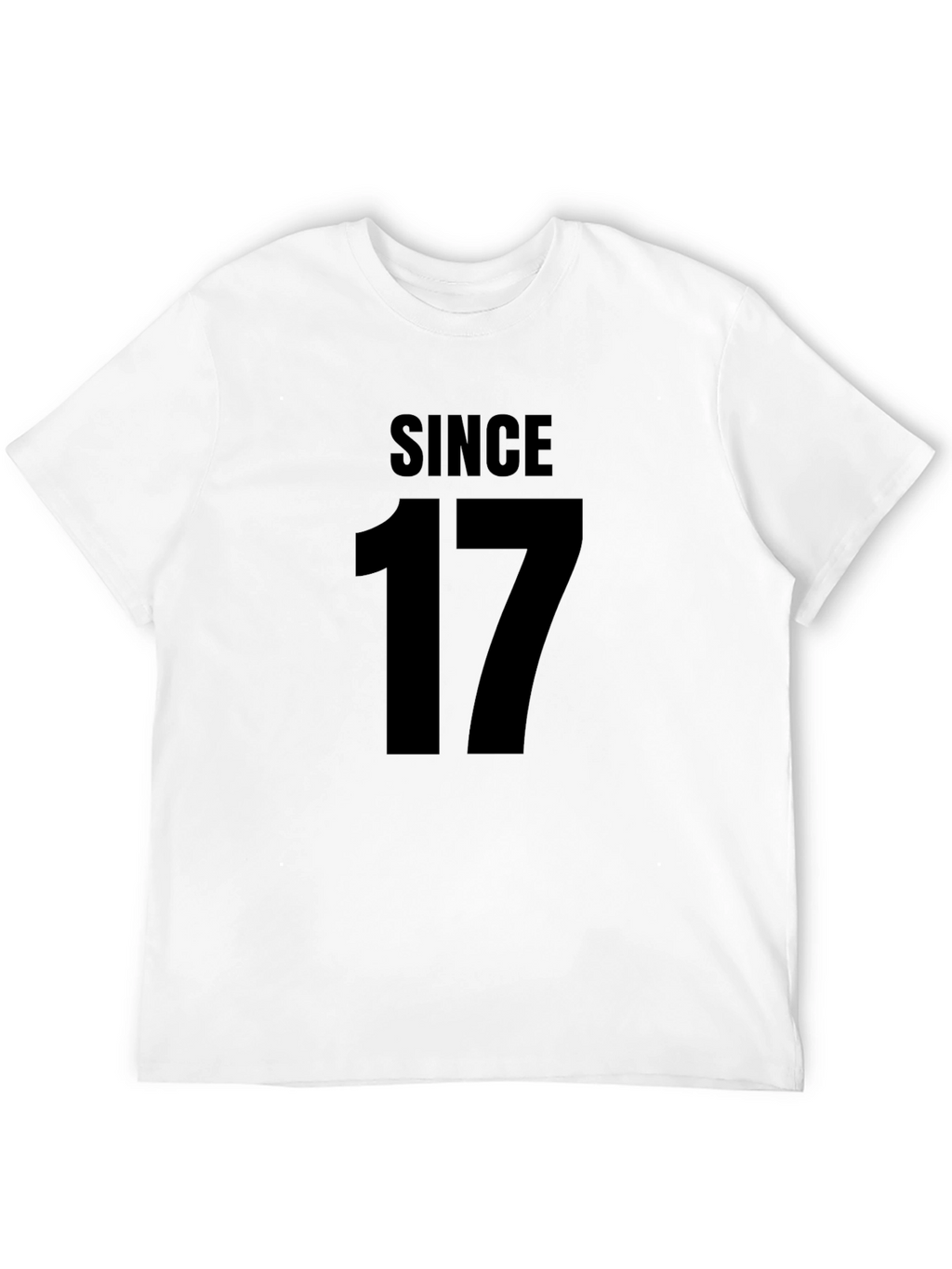 Since 17 T-Shirt - Minimalist Graphic Tee