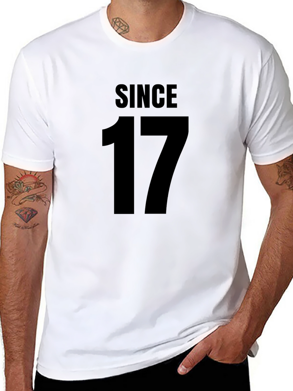 Since 17 T-Shirt - Minimalist Graphic Tee