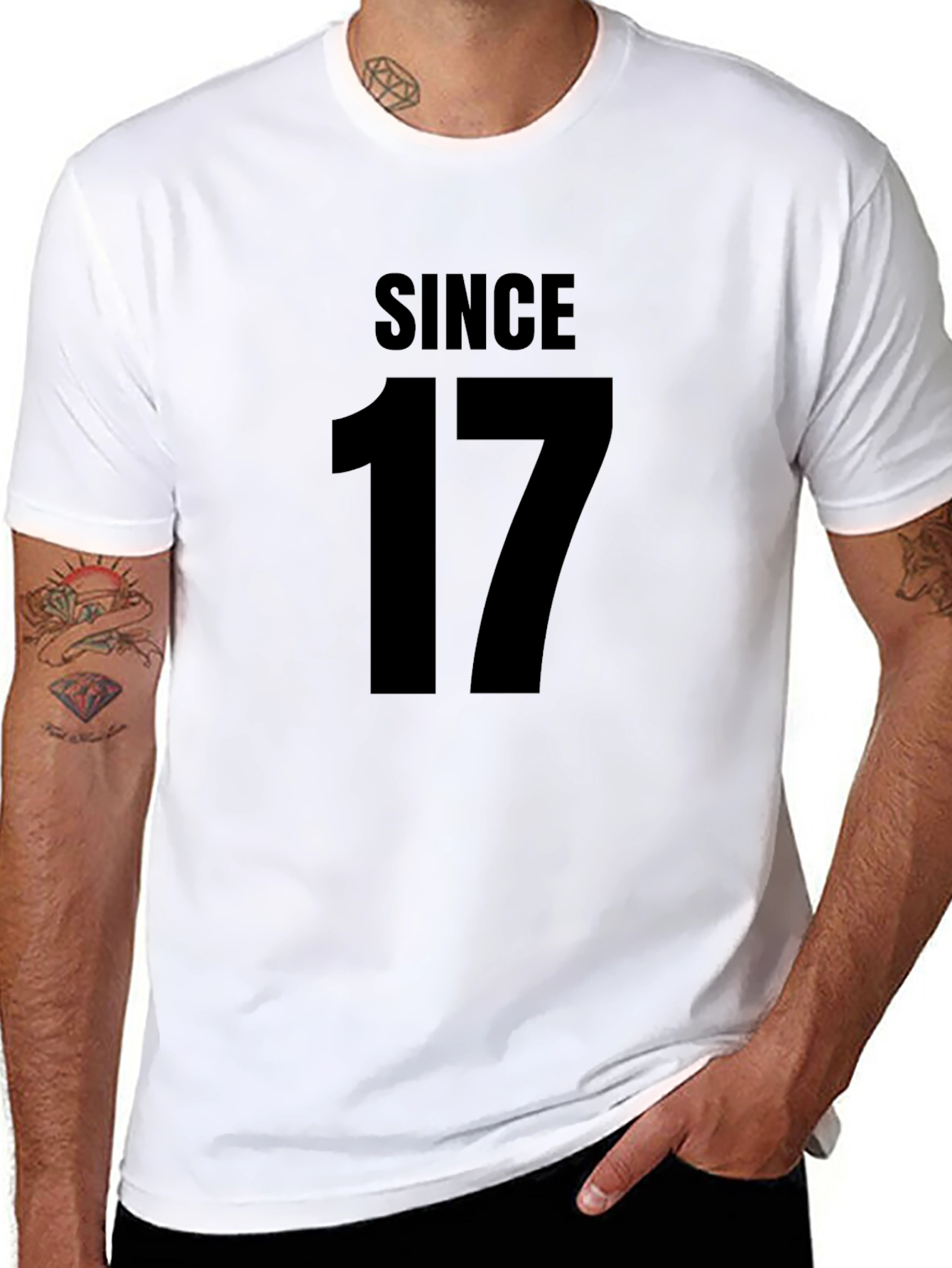 Since 17 T-Shirt - Minimalist Graphic Tee