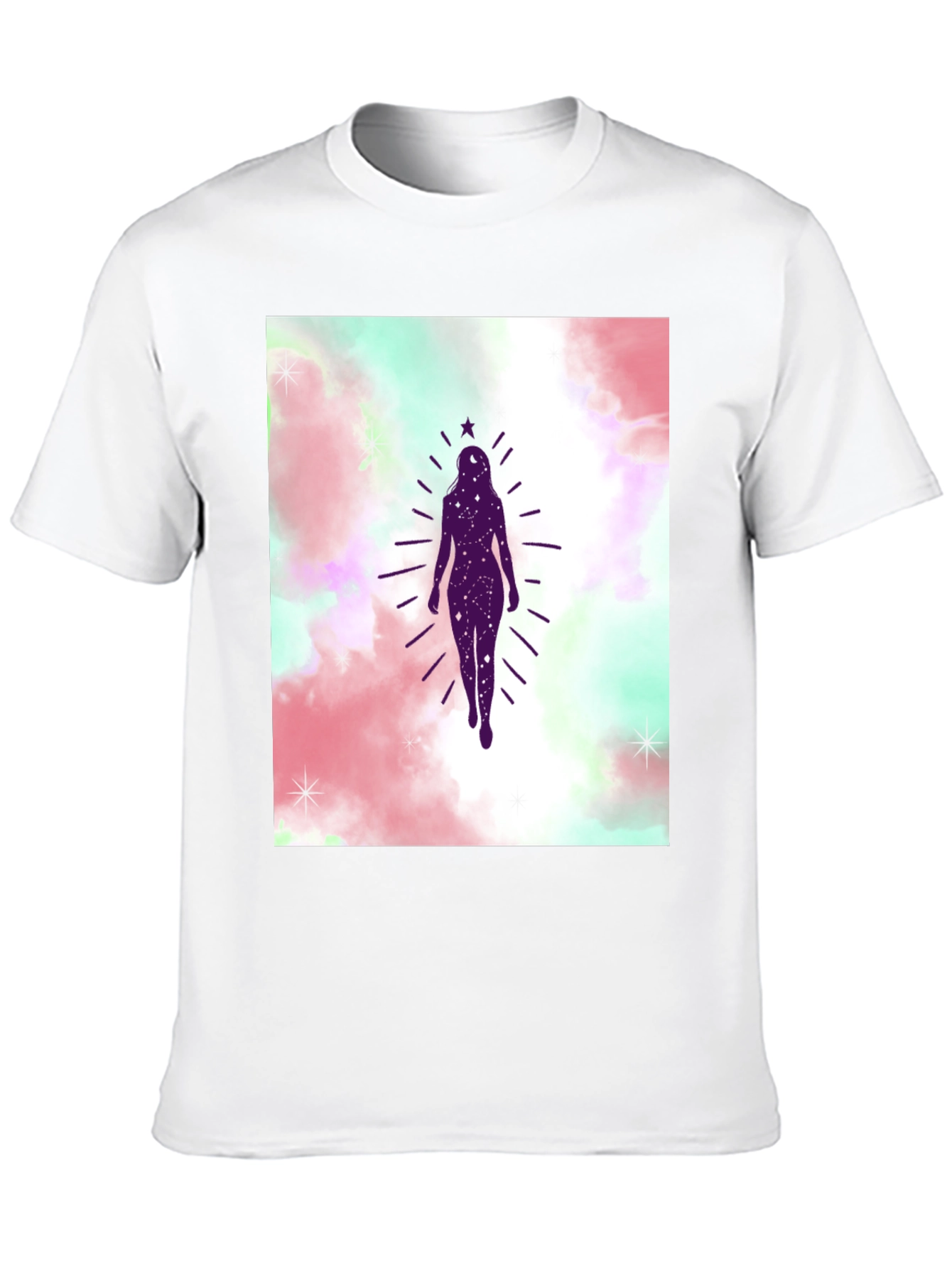 Celestial Silhouette Graphic T-Shirt