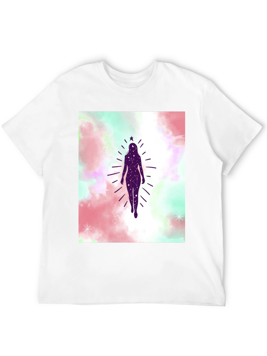 Celestial Silhouette Graphic T-Shirt