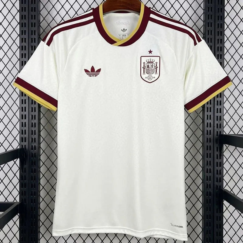 2026/27 Spain 1:1 Quality Away X-Karol G Graphics Fans Soccer Jersey Detail 2