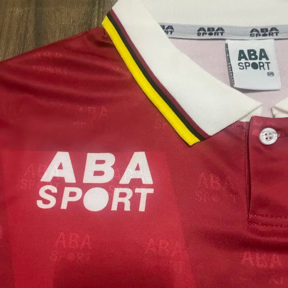 1998 Venezuela Home Red Retro Soccer Jersey Detail 3