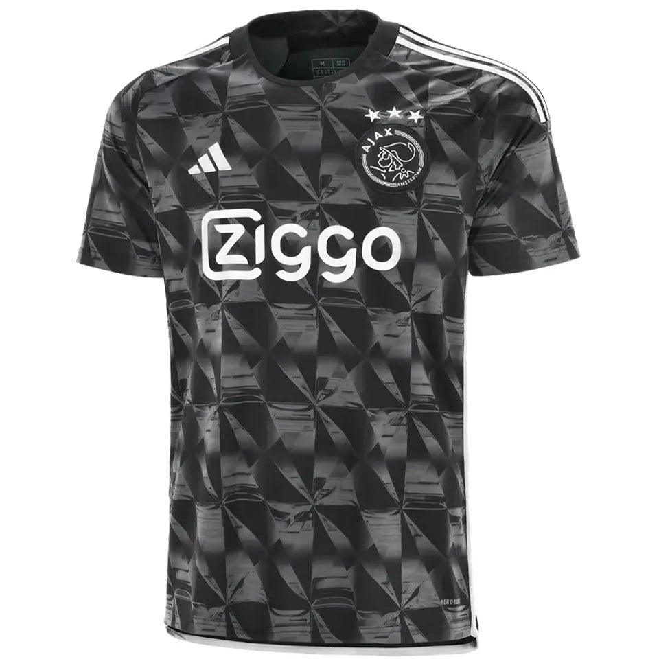 2023/24 AA 1:1 Quality Third Black Fans Soccer Jersey Detail 2