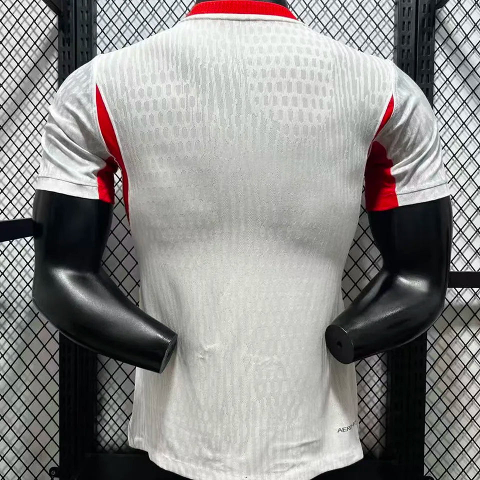 2026/27 Poland Home White Player Version Soccer Jersey Back