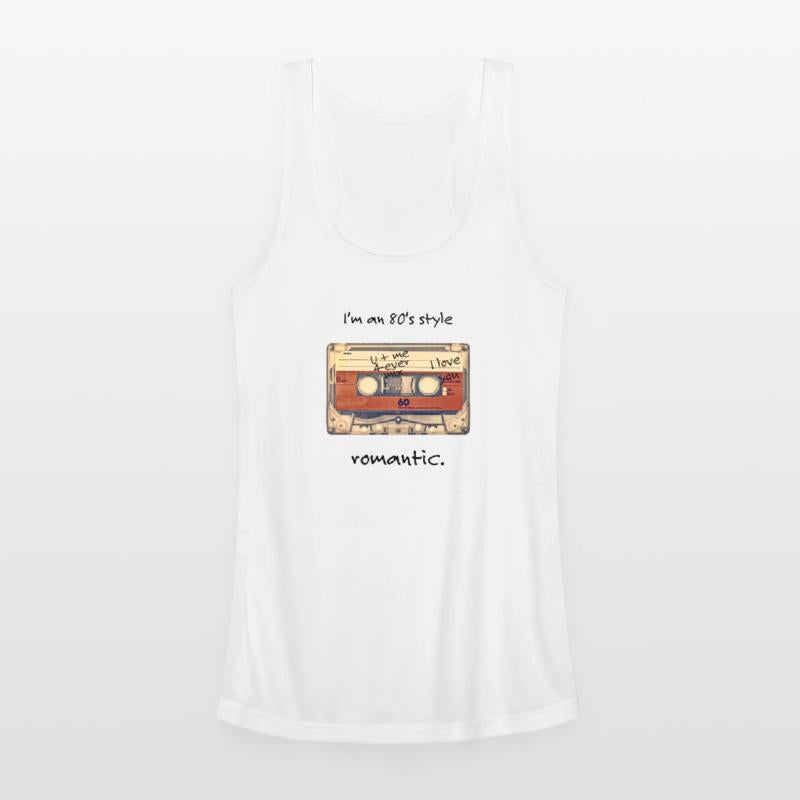 80's Style Romantic Vintage Cassette (black)