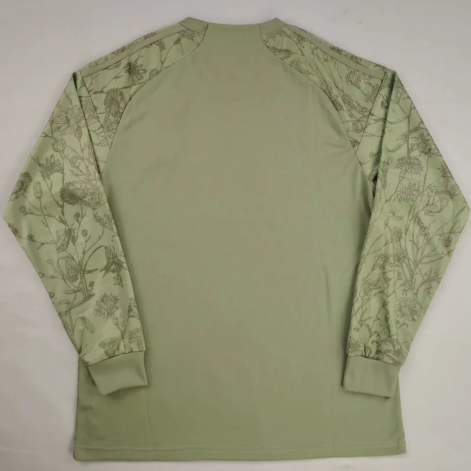 2026 FC Palestine Long Sleeve Fans Soccer Jersey 英文 Back