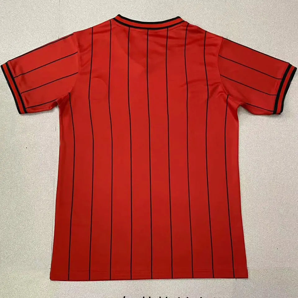 1982 Scotland Away Red Retro Soccer Jersey Back