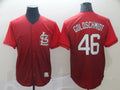 Men's St. Louis Cardinals Paul Goldschmidt #46 Red Stitched Jerseys