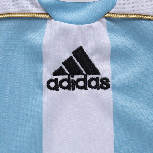 Messi #19 Retro Argentina Home Jersey World Cup 2006 Image 6