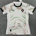 2025/26 Portugal Away White Women Soccer Jersey 女 Front