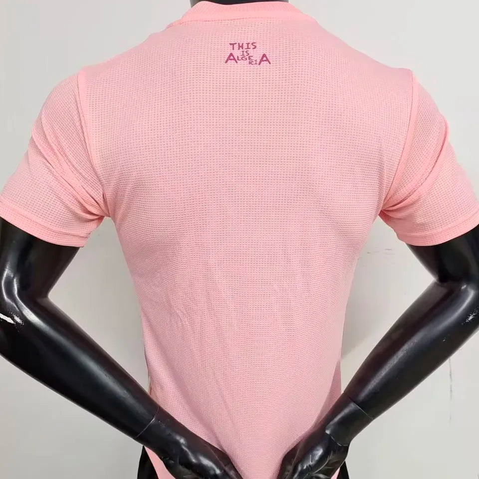 2025 Algeria Special Edition Pink Player Version Jersey A36 Back