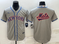 Men's New York Mets Gray Road Authentic Team Jerseys