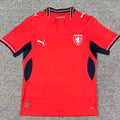 2026/27 Czech Republic Home Red Fans Soccer Jersey Front