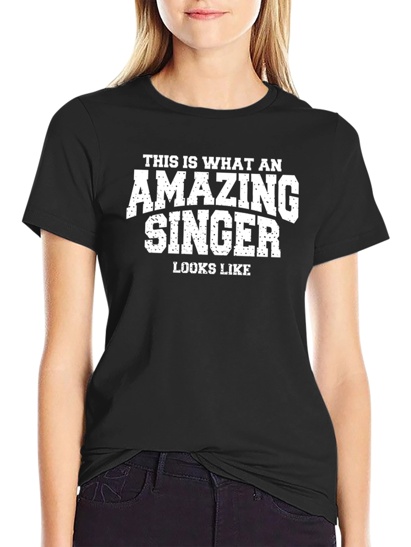 Amazing Singer T-Shirt: Novelty Gift Tee