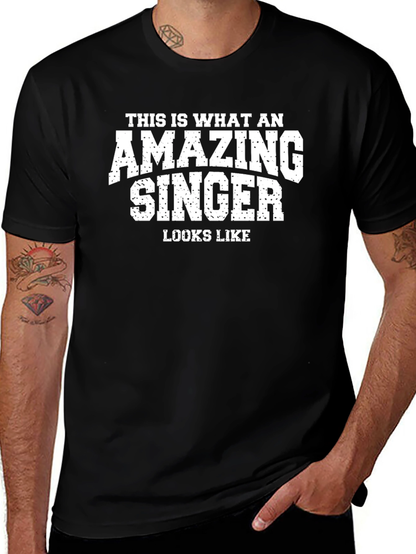 Amazing Singer T-Shirt: Novelty Gift Tee