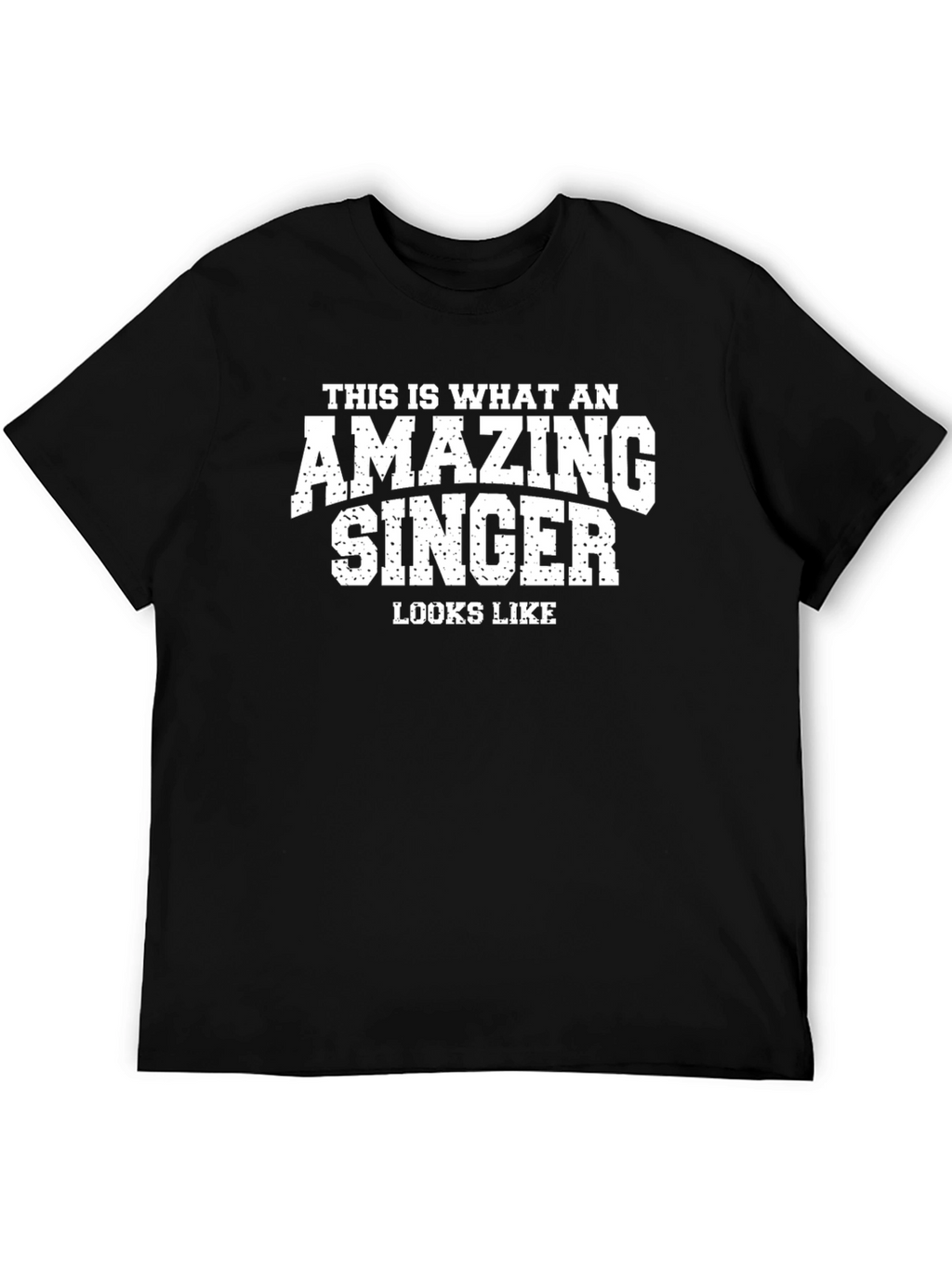Amazing Singer T-Shirt: Novelty Gift Tee