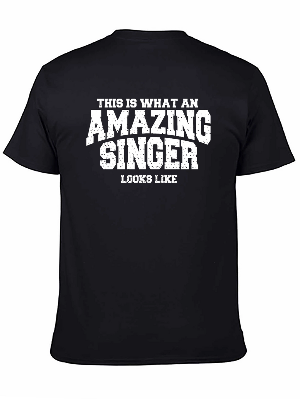 Amazing Singer T-Shirt: Novelty Gift Tee