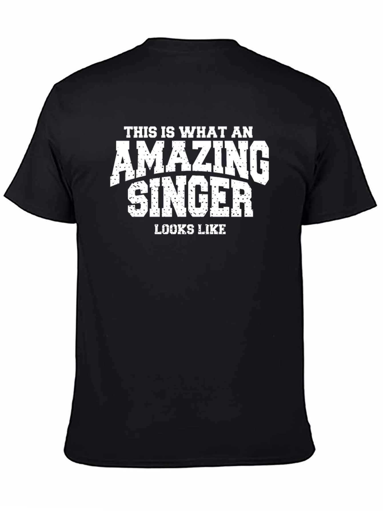 Amazing Singer T-Shirt: Novelty Gift Tee