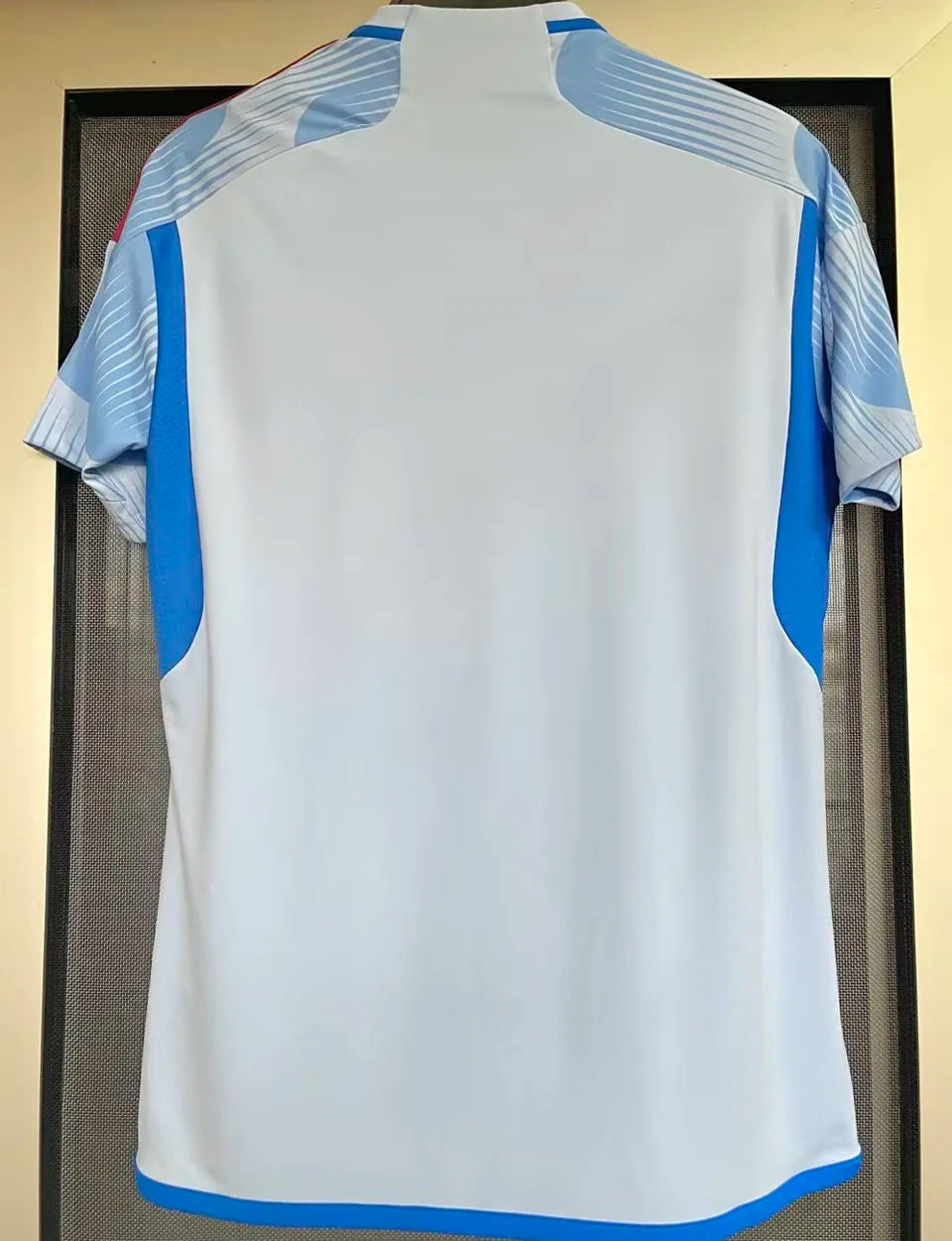 GAVI #9 Spain 1:1 Quality Away Fans Jersey 2022/23 ★★ Detail 2