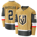 Men's Vegas Golden Knights Zach Whitecloud #2 Gold Home Breakaway Jerseys