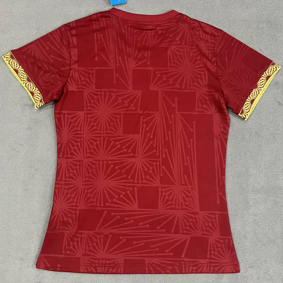 2025 Mexico Red Special Edition México de Oro Women Soccer Jersey 女 Back