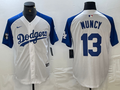Men's Los Angeles Dodgers Max Muncy #13 White Limited Jerseys