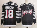 Men's New Jerseys Devils Jamie Dawson Mercer #18 Black Player Game Jerseys