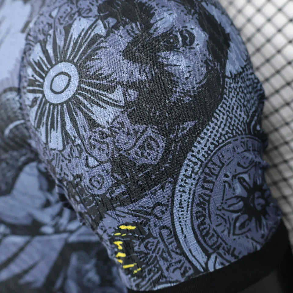 2024/25 Brazil Special Edition Black Player Version Jersey Detail 4
