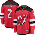 Men's New Jerseys Devils Brendan Smith #2 Red Player Game Jerseys