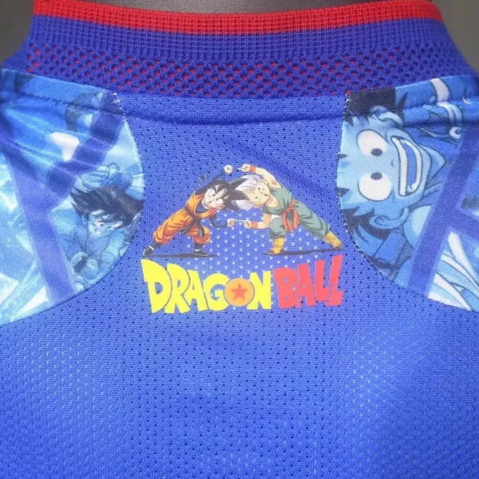 2024 Japan Dragon Ball Blue Player Version Jersey Back