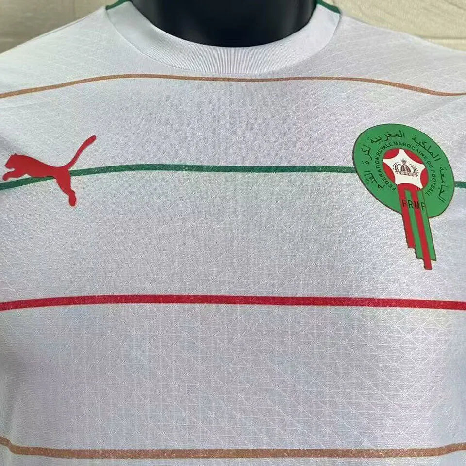 2024/25 Al Nassr Third White Player Version Soccer Jersey Detail 1