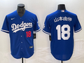 Men's Los Angeles Dodgers Yoshinobu Yamamoto #18 Royal Game Jerseys