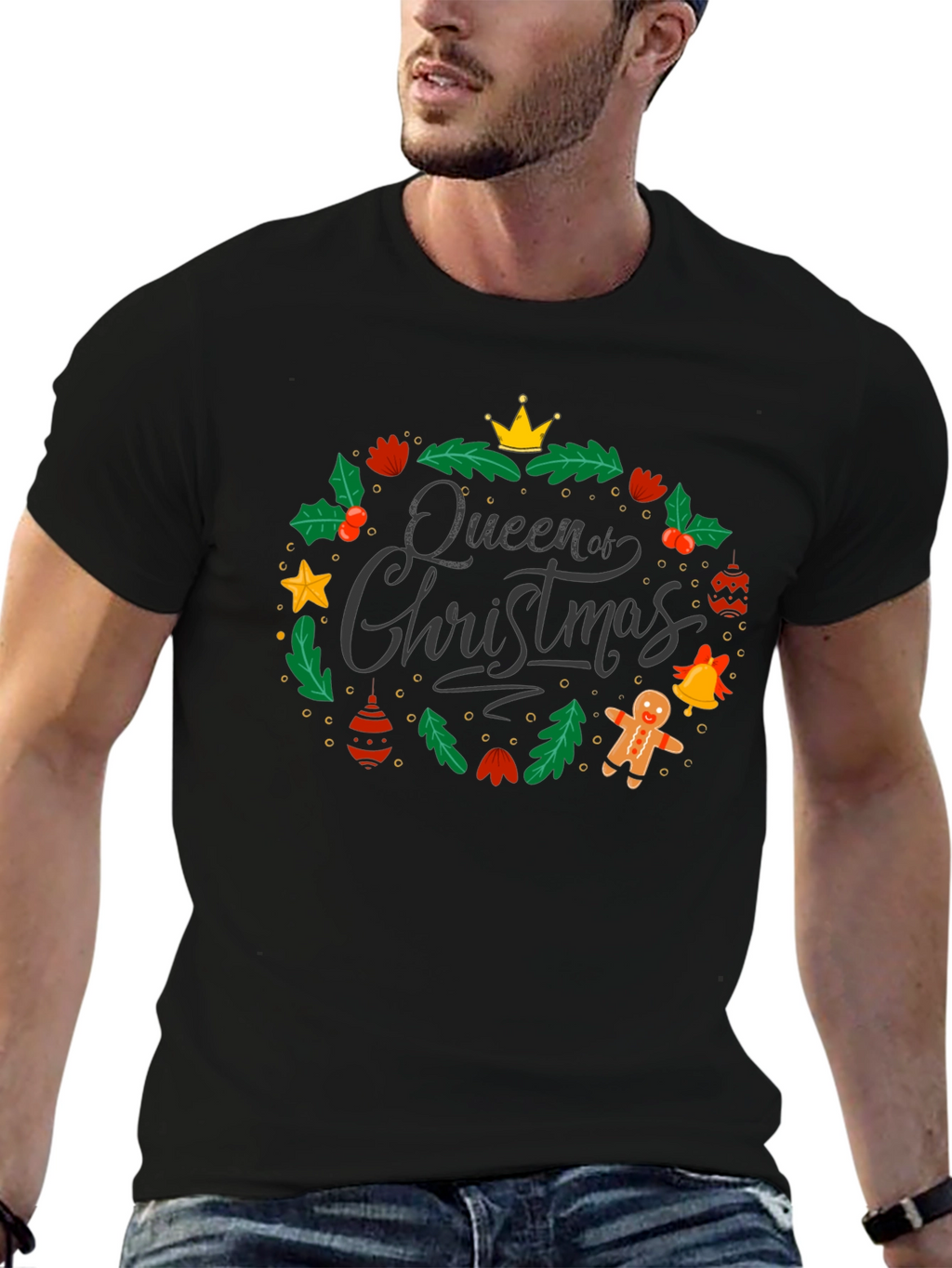Queen of Christmas Graphic Tee