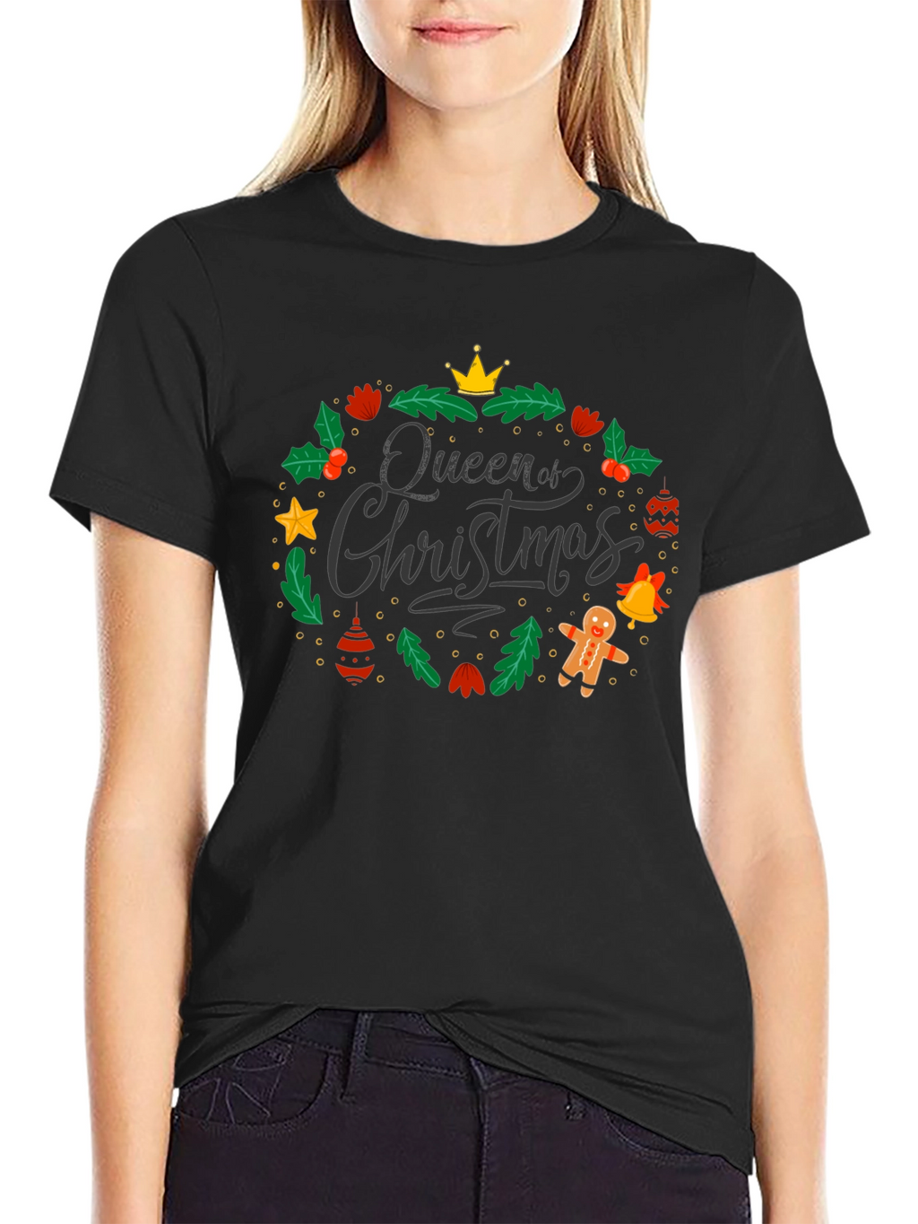 Queen of Christmas Graphic Tee
