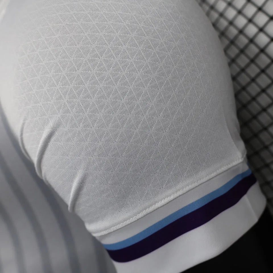 2024/25 Uruguay Away White Player Version Soccer Jersey 乌拉圭 Detail 4