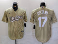 Men's Los Angeles Dodgers Shohei Ohtani #17 Gold Replica Player Jerseys