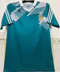 1990 Mexico Home Green Retro Soccer Jersey Front