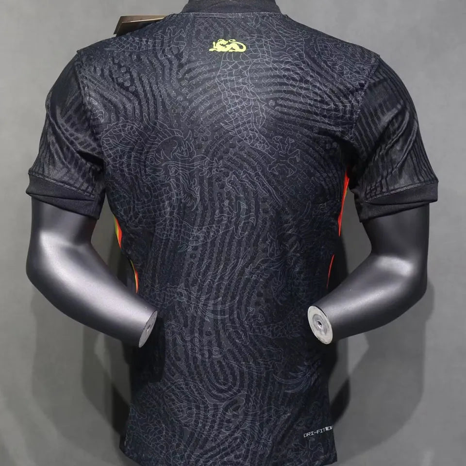 2024/25 China Black Dragon Player Version Soccer Jersey Back