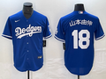 Men's Los Angeles Dodgers Yoshinobu Yamamoto #18 Royal Player Jerseys