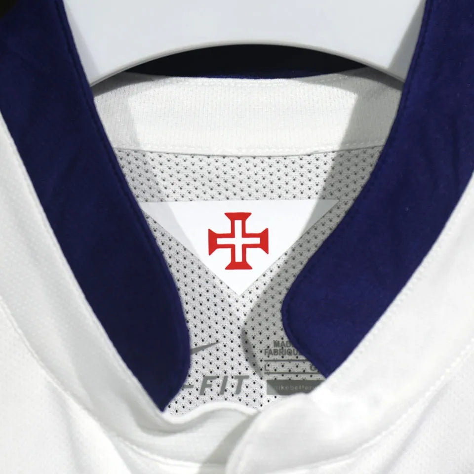 2014 Portugal Away White Retro Player Version Soccer Jersey 球员版 Detail 4