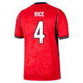Rice #4 England Away Jersey World Cup 2026 Front