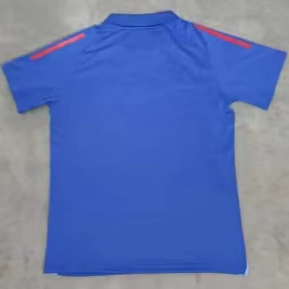 2024/25 Italy Blue POLO Short Jersey Back