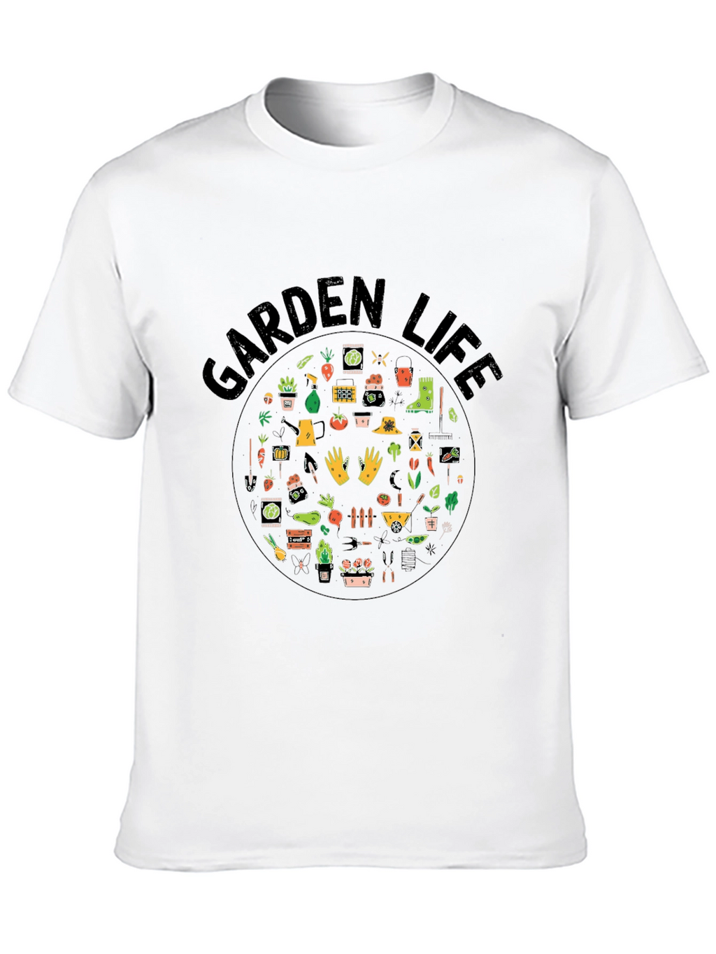 Garden Life Black T-Shirt