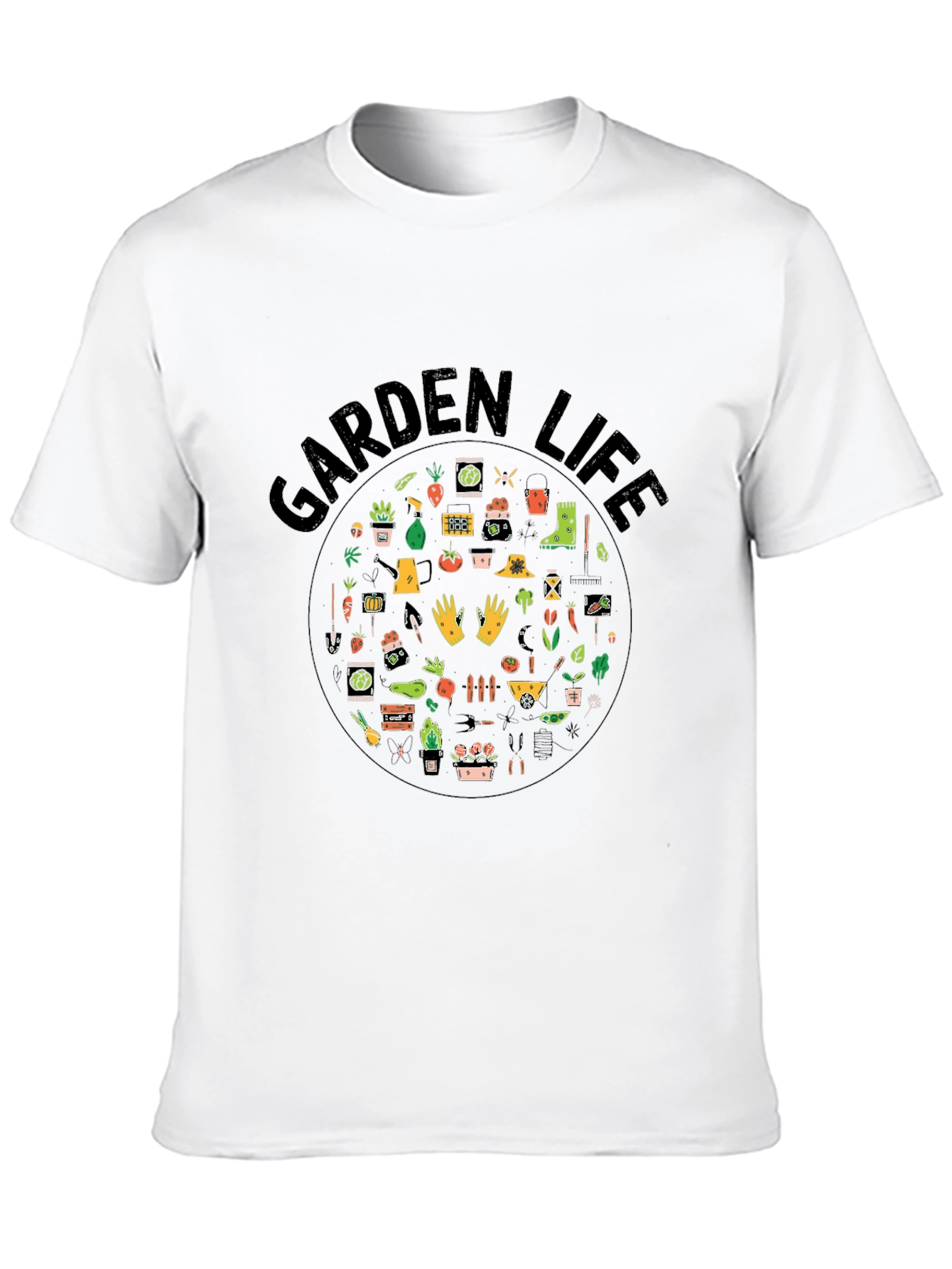 Garden Life Black T-Shirt