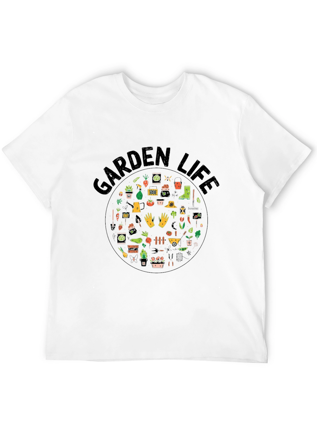 Garden Life Black T-Shirt