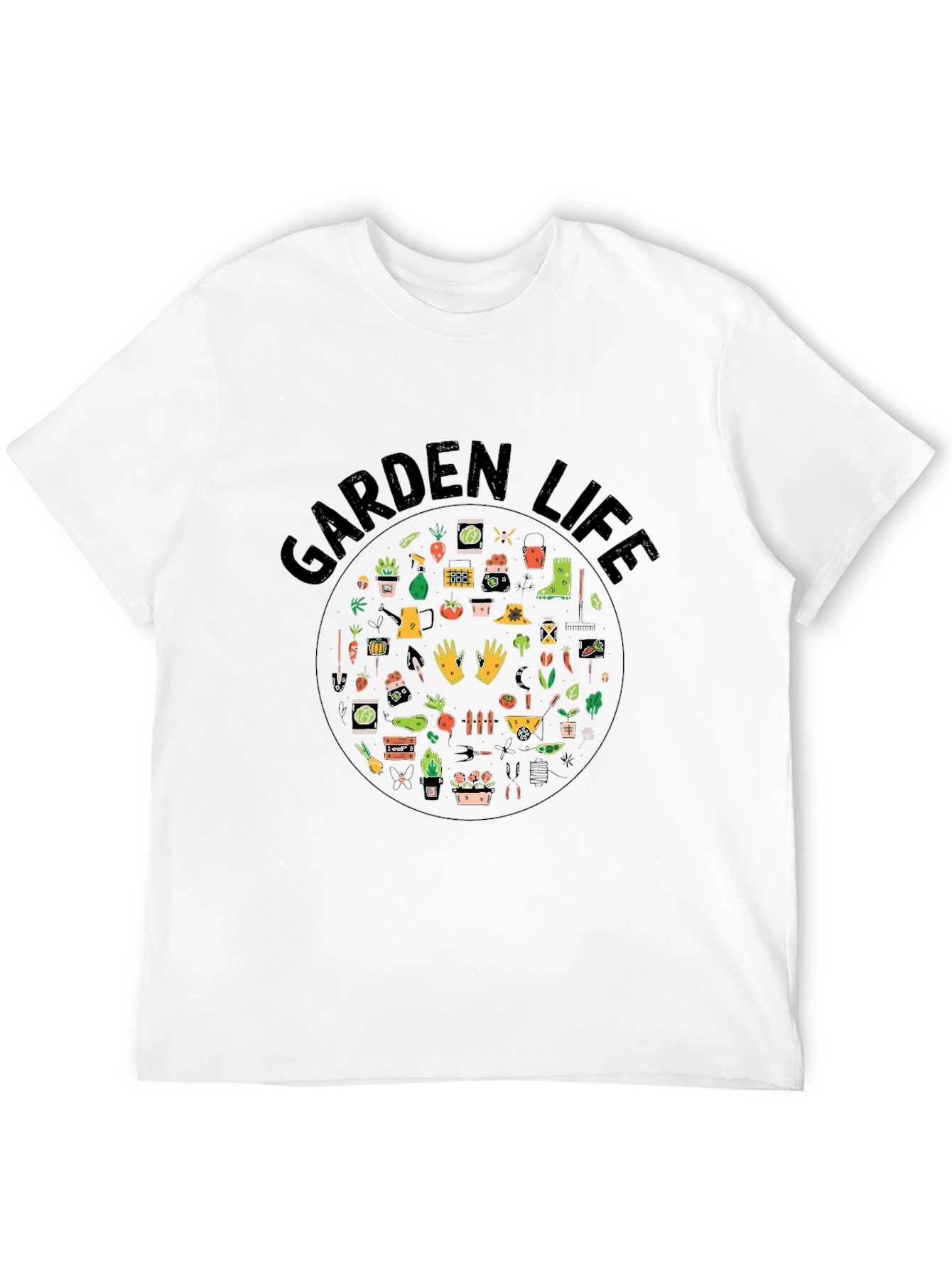 Garden Life Black T-Shirt