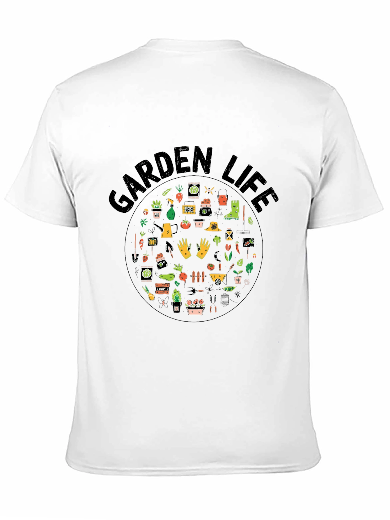 Garden Life Black T-Shirt